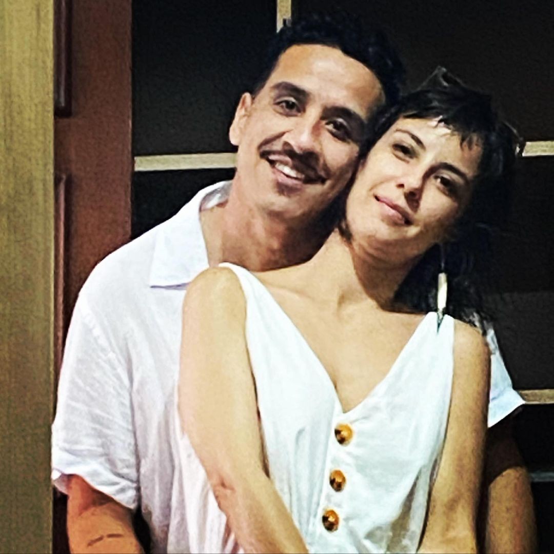 Com Covid, Andréia Horta compartilha foto com o marido Marco Gonçalves: "Meu par" (Foto: Reprodução/Instagram)