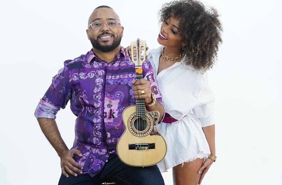 Dudu Nobre e a filha Lily Nobre — Foto: Reprodução/Instagram