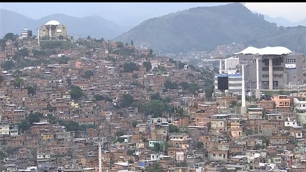 Complexo do Alemão, em imagem de arquivo — Foto: Reprodução