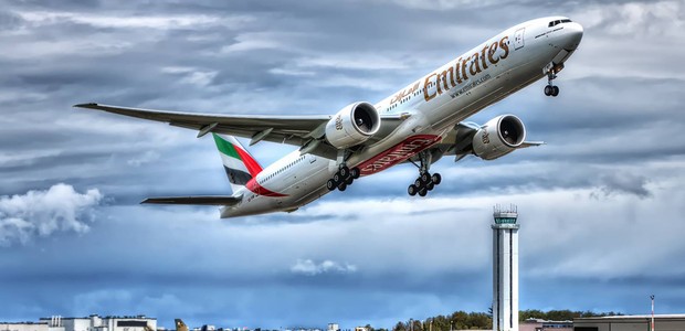 Boeing 777-300ER da Emirates  (Foto: Divulgação)