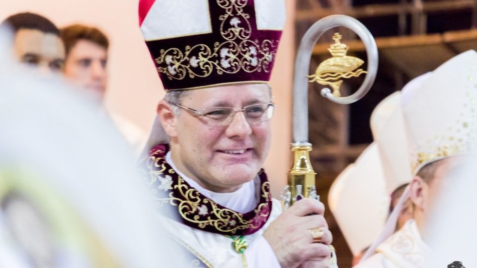 Dom Paulo Cezar Costa, arcebispo de Brasília.  — Foto: Reiza Lopes/Divulgação