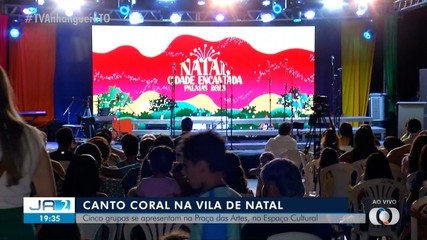 Vozes de grupos levam a magia do Canto Coral 2023 para o Natal Cidade Encantada