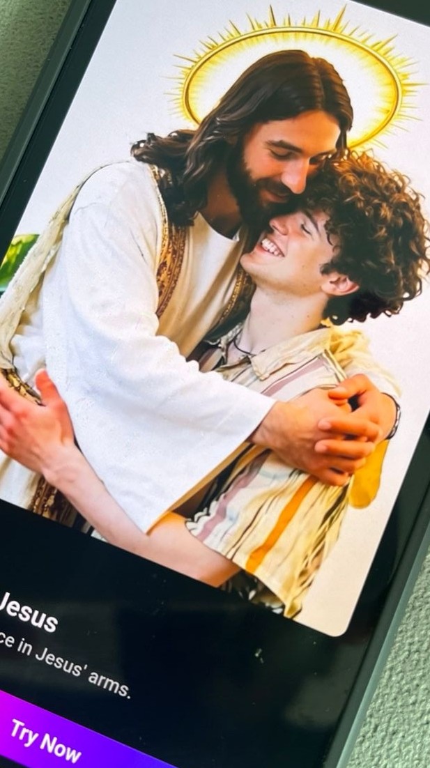 Como fazer a trend de Jesus abraçando? Veja passo a passo