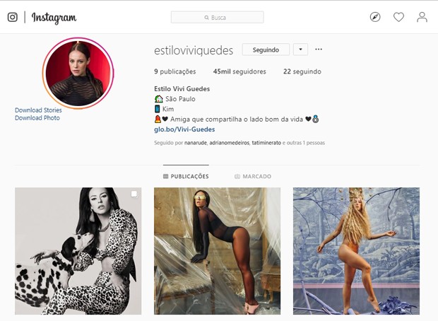 Perifl de Vivi Guedes, personagem de Paolla Oliveira em A Dona do Pedaço (Foto: Reprodução/Instagram) Perifl de Vivi Guedes, personagem de Paolla Oliveira em A Dona do Pedaço (Foto: Reprodução/Instagram)