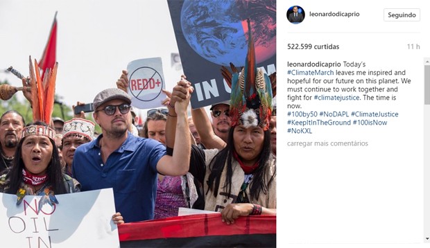 Leonardo DiCaprio (Foto: Reprodução/Instagram)