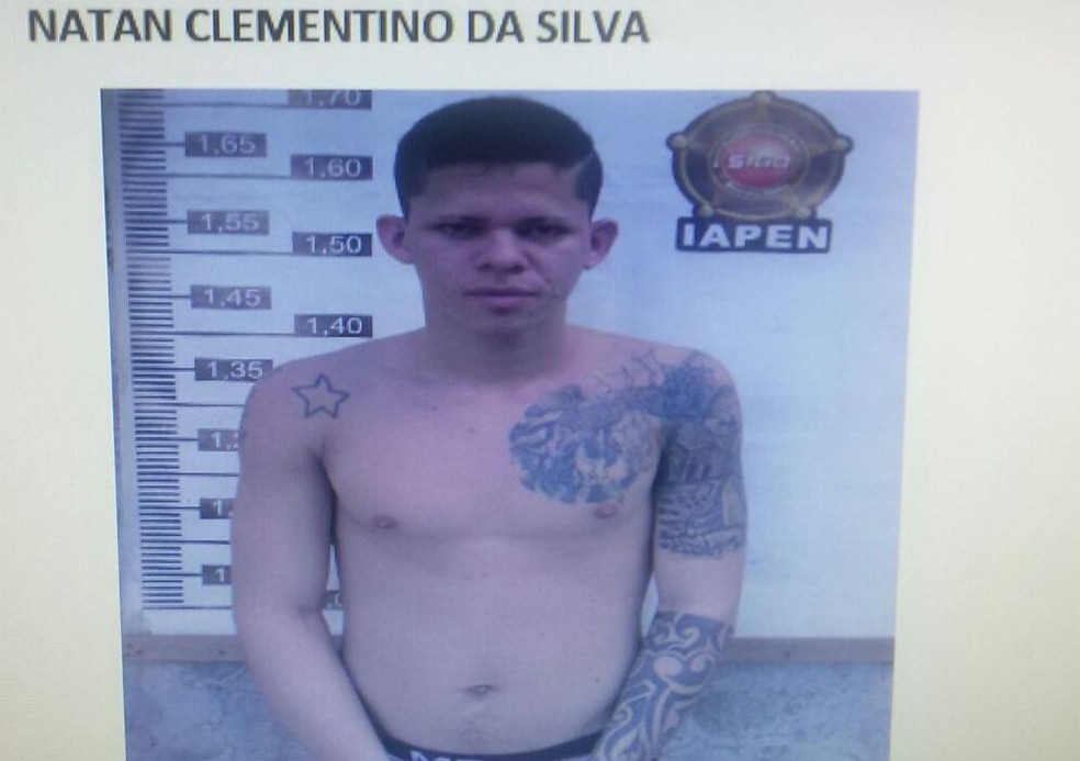 Natan da Silva ainda tentou agredir agente, segundo coordenador de Segurança  (Foto: Divulgação/Iapen-AC)