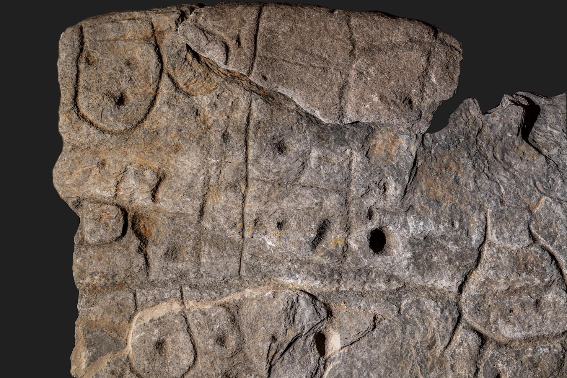 Mapa da Idade do Bronze em detalhes (Foto: Divulgação/Inrap)