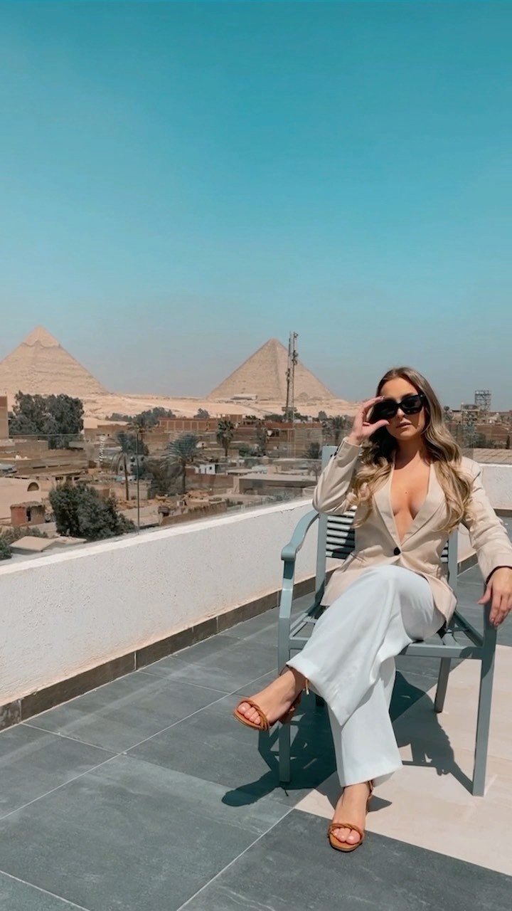 Carla Díaz visita o Egito a trabalho (Foto: Reprodução/Instagram)