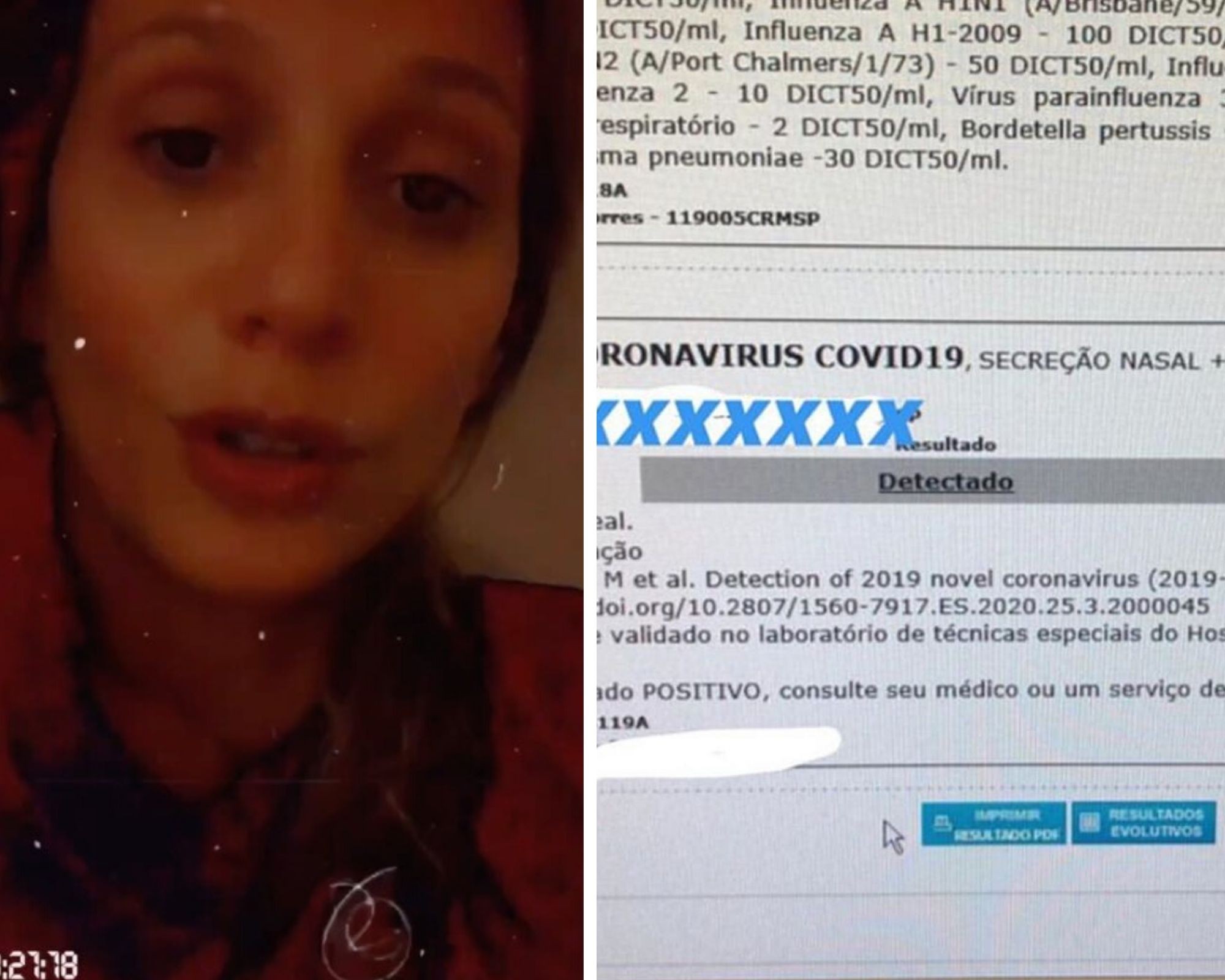Luisa Mell confirma que ela e o marido estão com coronavírus (Foto: Reprodução/Instagram)