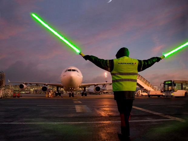 Pacote da Air France para os fãs de 'Star Wars' vale para quatro voos da companhia (Foto: Reprodução/Twitter Air France)