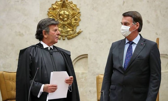 O presidente do STF, Luiz Fux, pode pedir a Bolsonaro operações do Exército para proteger as instalação do tribunal