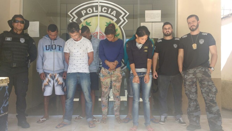 Oito pessoas foram presas na Operação ‘Perséfone’, na manhã desta quinta-feira (3), em Medina (Foto: Polícia Civil/Divulgação)