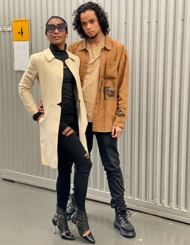 Erika Januza  e Juan Nakamura (Foto: Reprodução/Instagram)