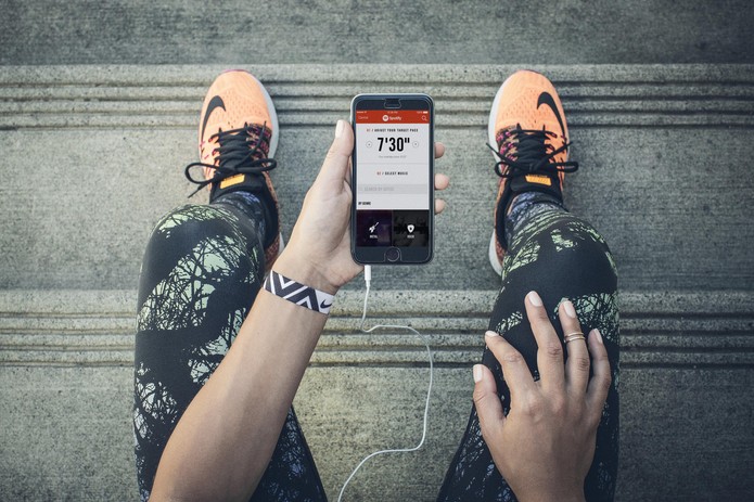 Nike+ Running agora tem integração com Spotify (Foto: Divulgação/Nike)