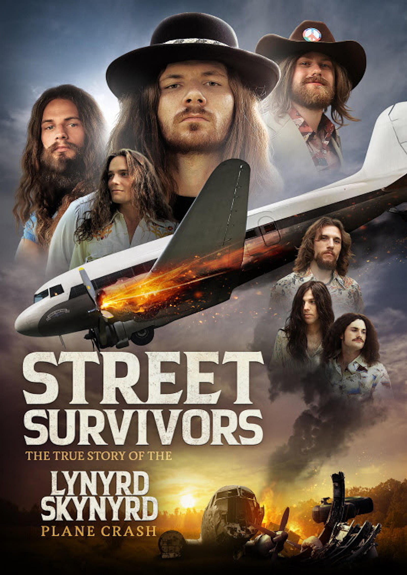 O cartaz do filme sobre o acidente do grupo Lynyrd Skynyrd (Foto: Divulgação)