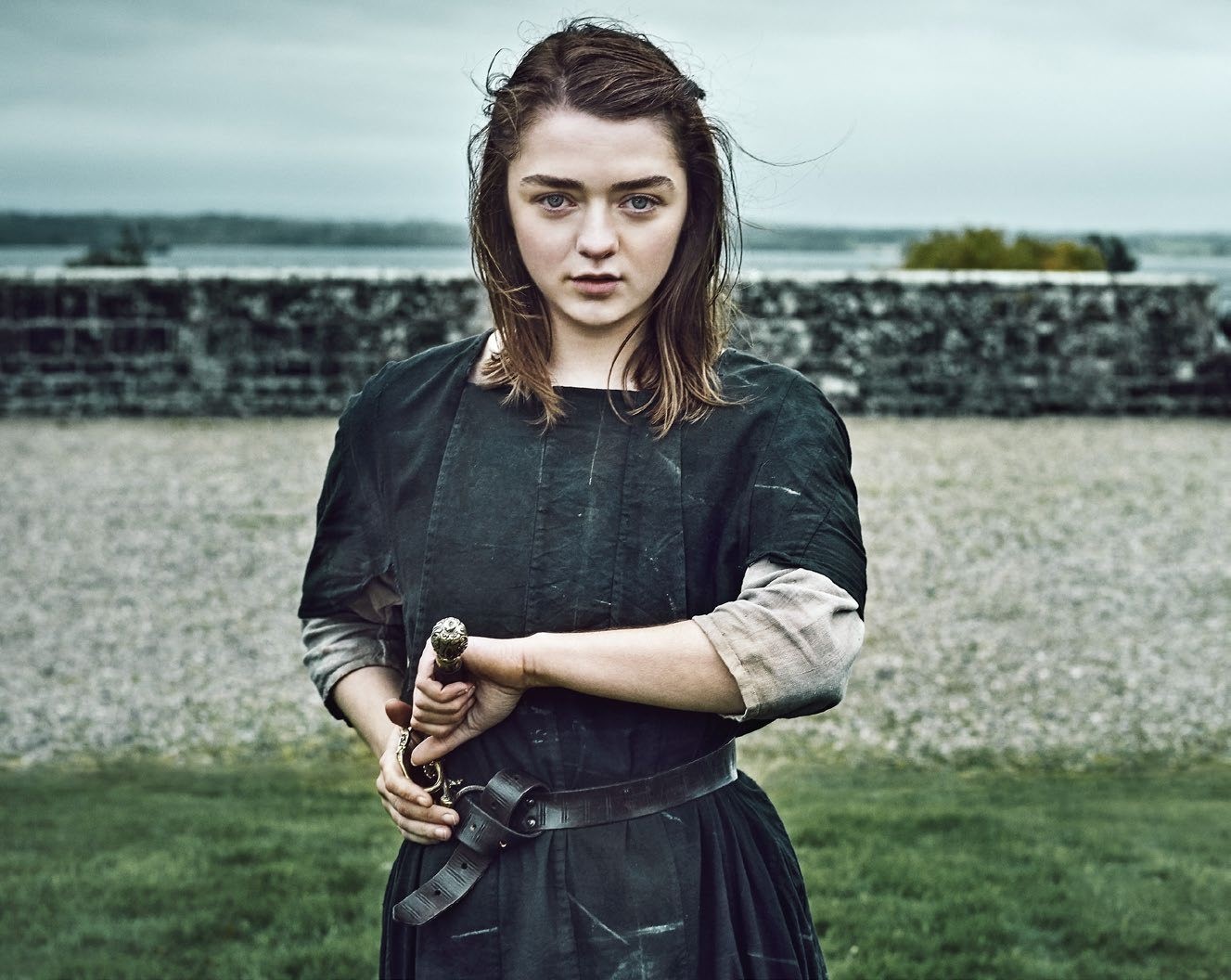 1. Arya Stark's Hair Evolution: From Dark to Blonde - wide 9