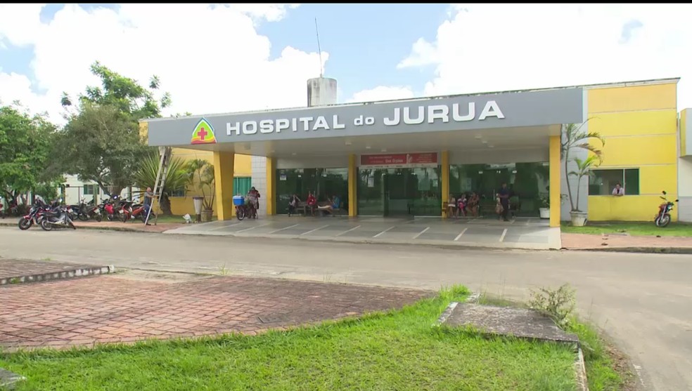 Hospital do Juruá também está com falta de médicos, segundo o Sindmed — Foto: Reprodução/Rede Amazônica Acre