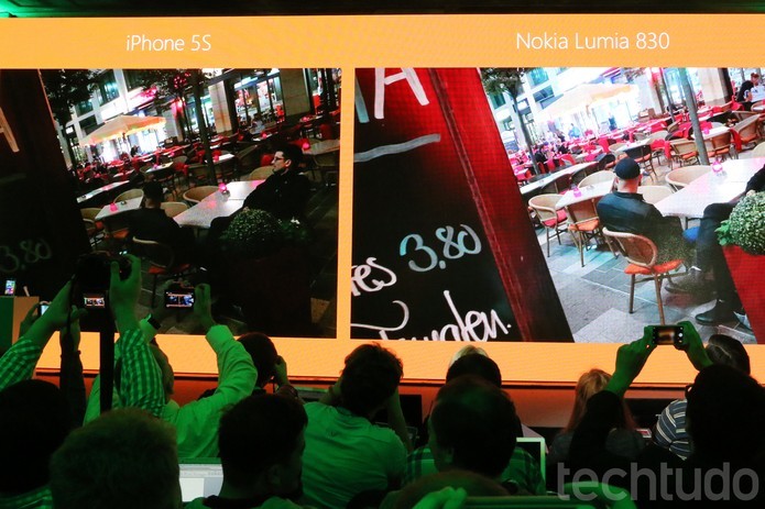 Comparação entre imagens feitas com as câmeras do iPhone 5S e Lumia 830 (Foto: Fabrício Vitorino/TechTudo)