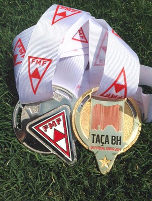medalhas da Taça BH de futebol júnior (Foto: FMF)