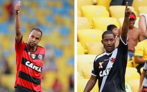 Edmilson e Alecsandro são os artilheiros na final do Carioca (Foto: Arte SporTV.com)
