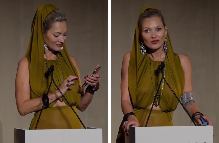 Kate Moss no Innovator Awards 2022