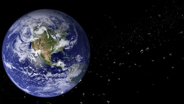 Antes da atual divisão, na era Mesozoica, todos os continentes da Terra estavam unidos em um só (Foto: Getty Images via BBC News Brasil)