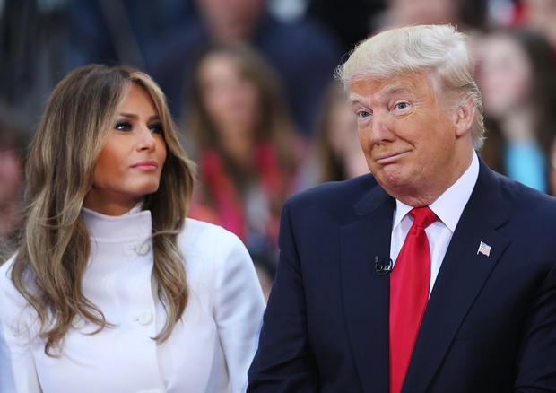 Melania e Donald Trump (Foto: Getty Images)
