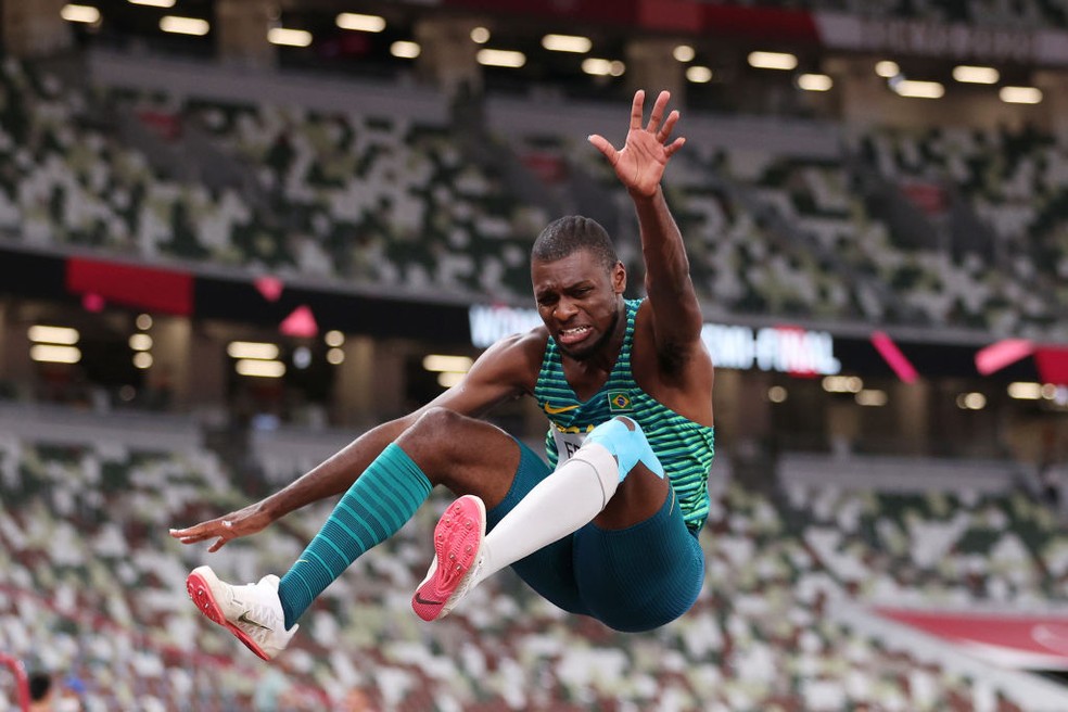 Samory Uiki nas Olimpíadas — Foto: Patrick Smith/Getty Images