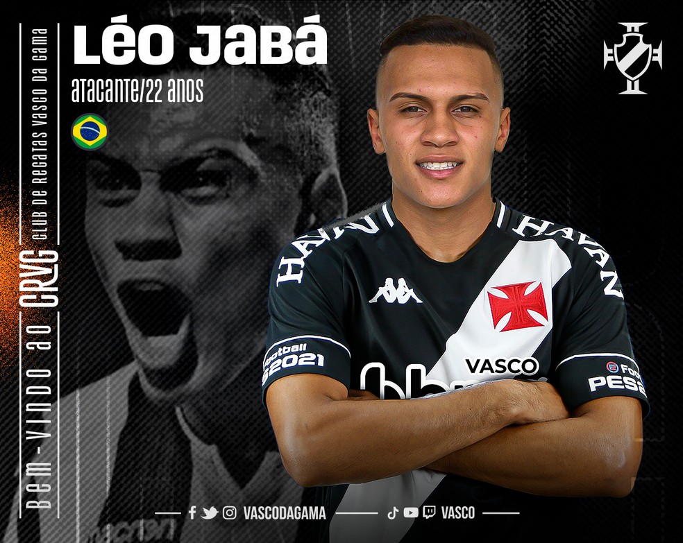 L�o Jab� � anunciado pelo Vasco � Foto: Reprodu��o
