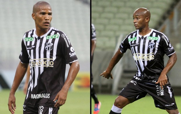 Diogo Orlando e João Marcos, jogadores do Ceará (Foto: Divulgação/CearáSC.com)