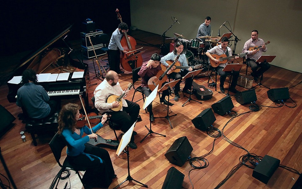 Orquestra à Base de Cordas, de Curitiba (Foto: Orquestra à Base de Cordas/Divulgação)