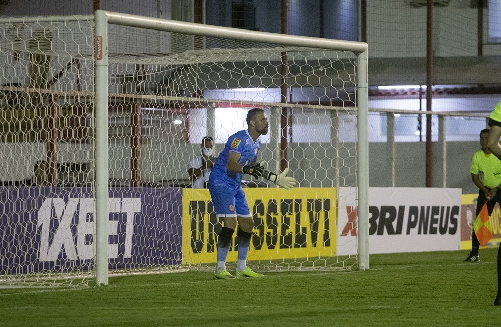 Rafael Santos, Tombense, gooleiro, Recopa Mineira — Foto: Victor Souza/Tombense 