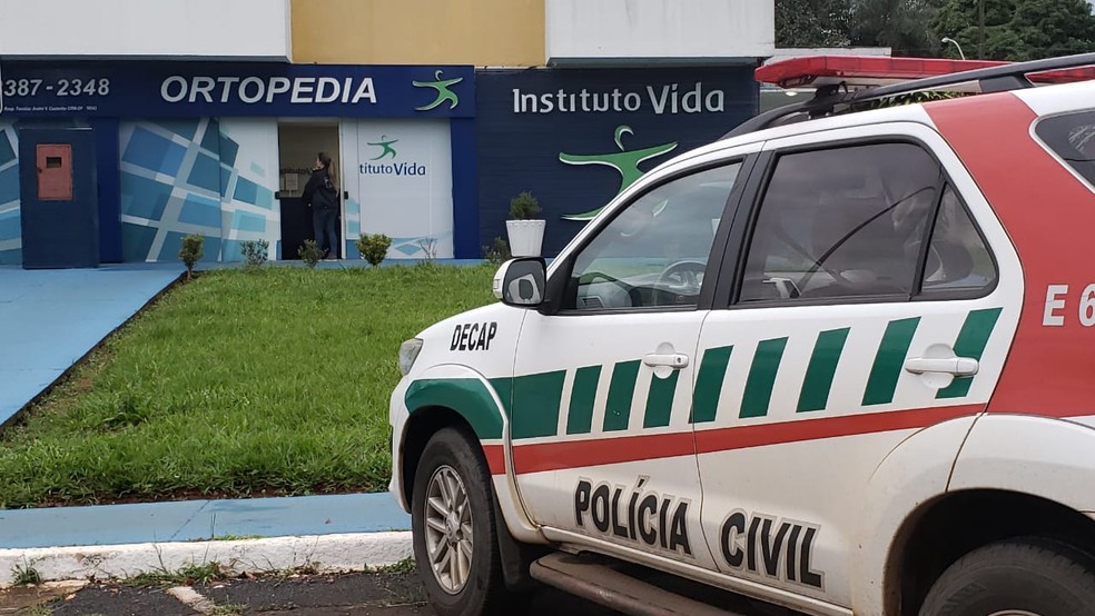 Polícia Civil realiza a 5ª fase da máfia das próteses — Foto: Mara Puljiz/TV Globo
