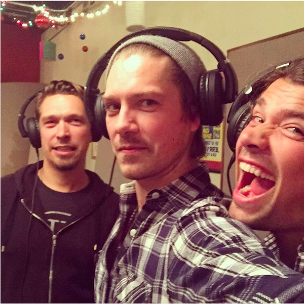 Os três irmãos do grupo Hanson (Foto: Instagram)