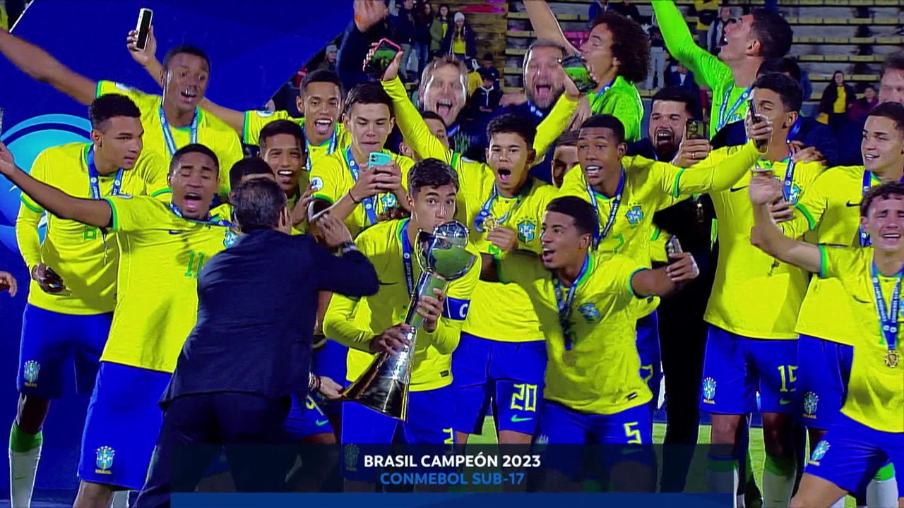 Brasil vence a Argentina e é campeão do Sul-Americano sub-17