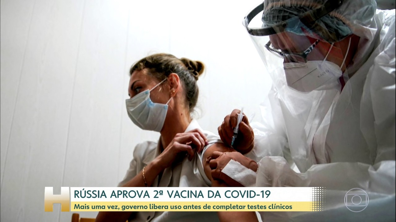 Rússia registra segunda vacina contra a Covid-19