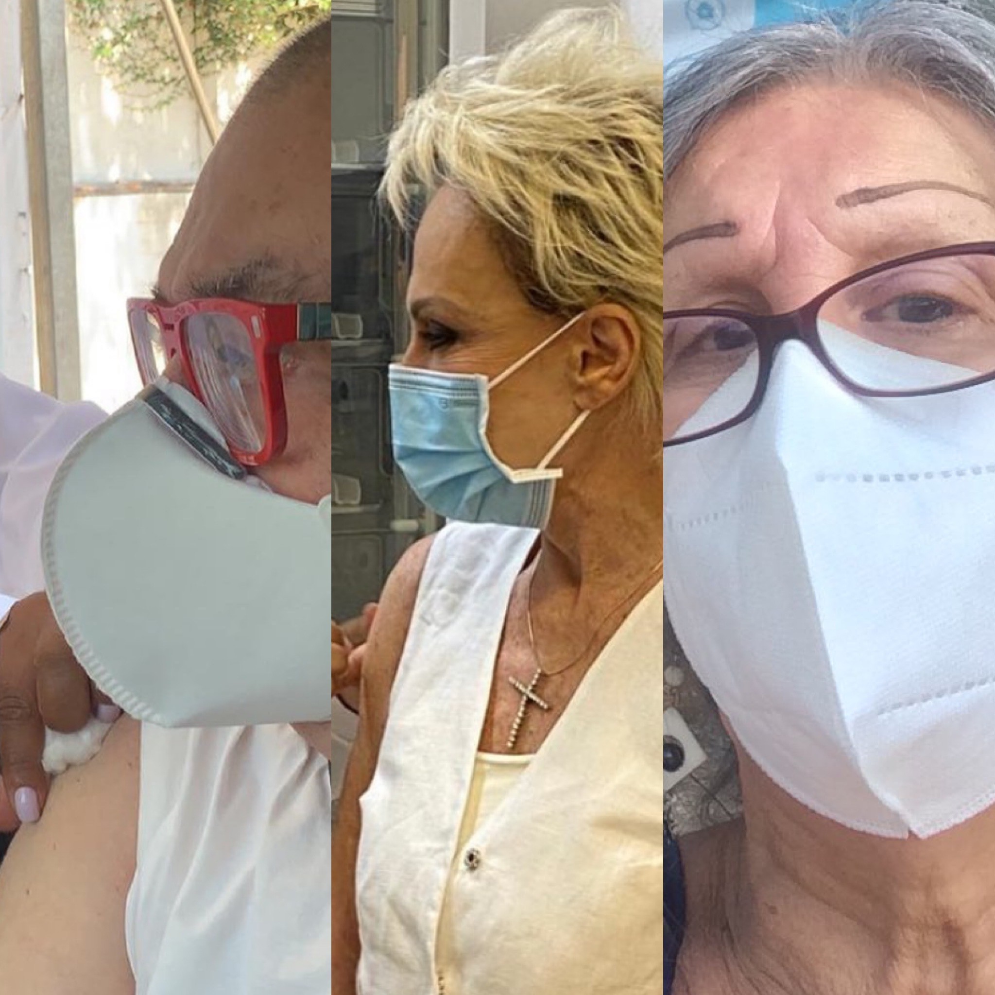 Laerte, Ana Maria, Walcyr Carrasco: famosos recebem dose da vacina contra Covid-19 nesta sexta (Foto: Instagram)