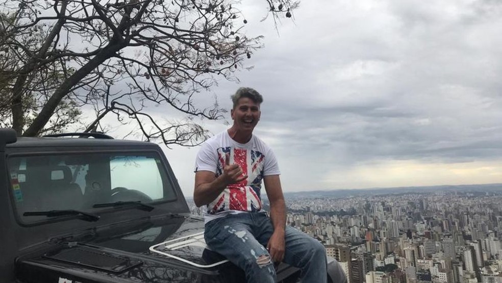 Um dos sonhos do mineiro era ir para Nova York no inverno para ver a neve, algo que agora a filha quer fazer por ele — Foto: Arquivo pessoal/Reprodução