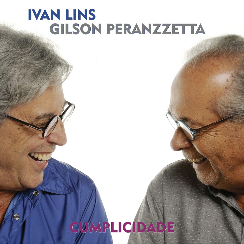Capa do álbum 'Cumplicidade', de Ivan Lins e Gilson Peranzzetta (Foto: Divulgação / Márcia Moreira)