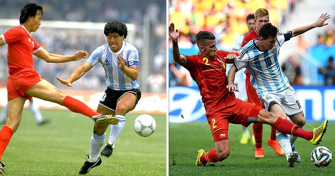 [COPA 2014]Pode mais: Messi vai bem, mas ainda está abaixo do Maradona de 1986