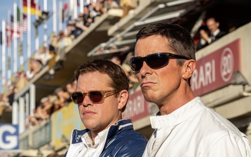 Matt Damon sobre Christian Bale em 'Ford vs Ferrari': "Dedicação de monge"