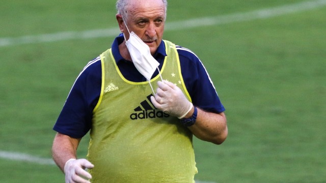Felipão em Náutico x Cruzeiro