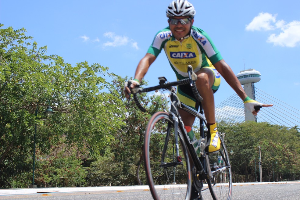 Ciclismo de Estrada em Teresina — Foto: Emanuele Madeira/Globoesporte.com