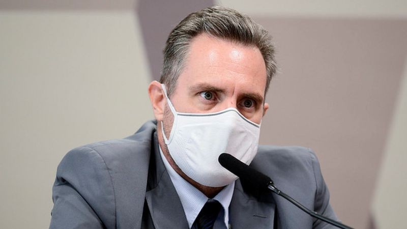 Luiz Paulo Dominguetti disse que recebeu oferta de propina por vacinas da AstraZeneca de um representante do Ministério da Saúde do governo Bolsonaro (Foto: PEDRO FRANÇA/AGÊNCIA SENADO)