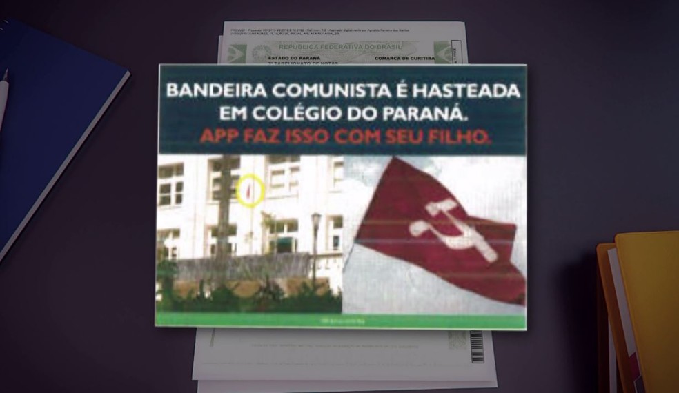 Vereador Eder Borges, de Curitiba, foi condenado por uma publicação compartilhada em 2016 — Foto: Reprodução/RPC