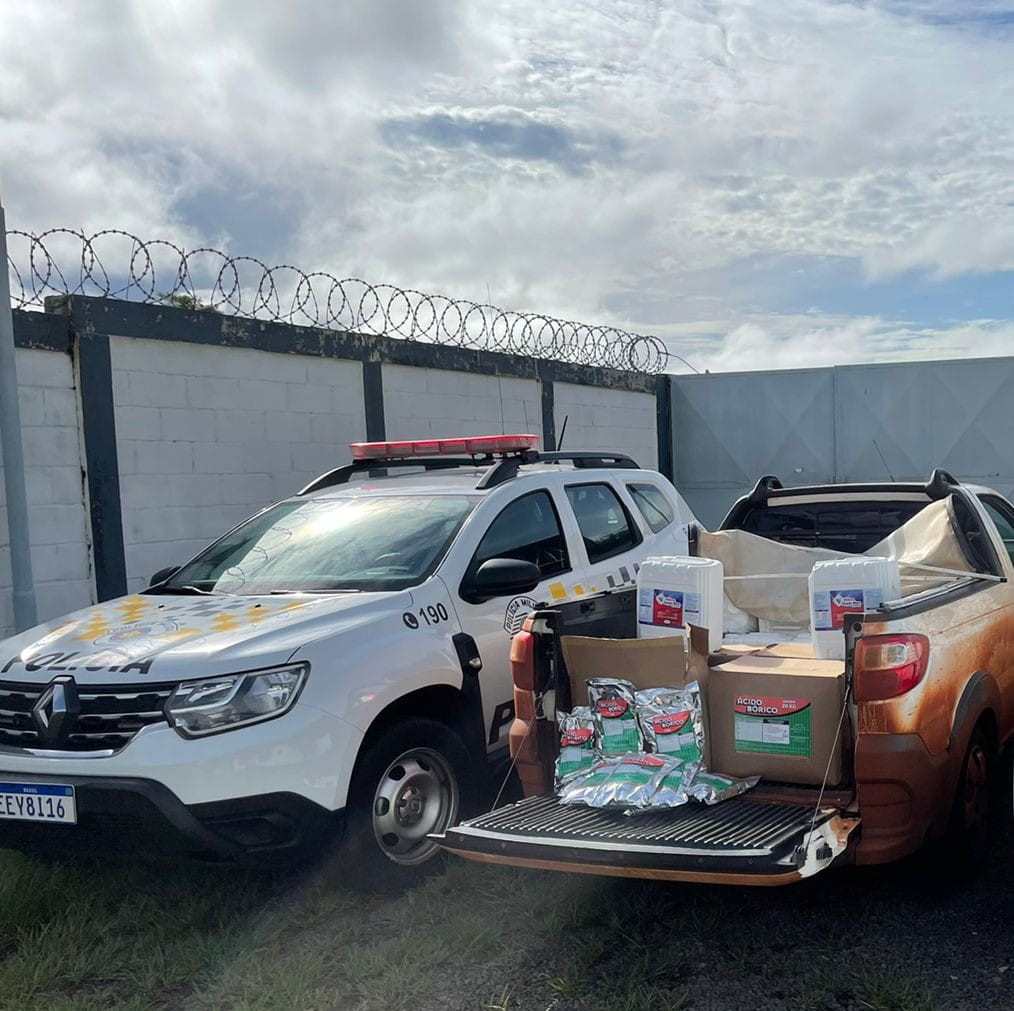 Carga de fertilizantes sem documentação fiscal é apreendida pela Polícia Rodoviária em Rosana 