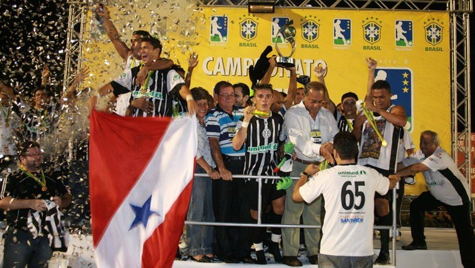 Há sete anos, o São Raimundo conquistou a Série D do Brasileiro de 2009  (Foto: (Foto: Marcelo Seabra/O Liberal))
