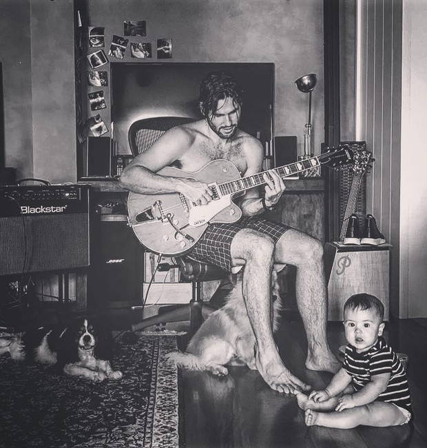 Dudu Azevedo e filho (Foto: Reprodução/Instagram)