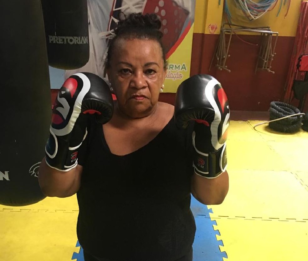 Ondina diz que pretende emagrecer e aprender tÃ©cnicas de defesa pessoal  â Foto: Adgeferson Diniz/Arquivo pessoal 