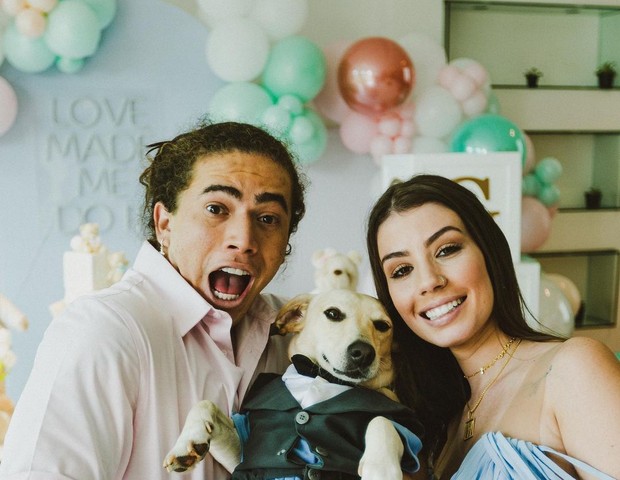 Whindersson Nunes e Maria Lina Deggan revelam sexo do filho e anunciam noivado (Foto: Reprodução/IGloboplay e Instagram)